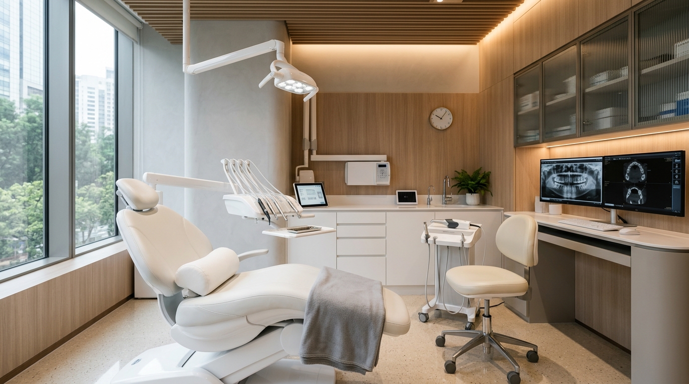 Modern Operatory Chair at Shree Dental Clinic Lanja